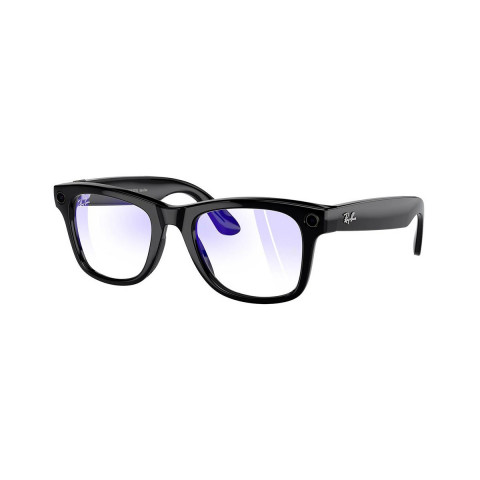 Смарт-окуляри Ray-Ban Meta Wayfarer Shiny Black Frame Clear Lenses (RW4008 601/SB 53-22)
